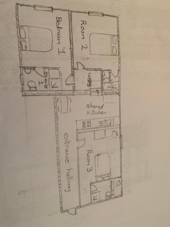 Room 3 Camp Street B&B 우그테라드 외부 사진